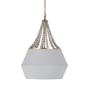 Soma Metal Antique Gold Pendant | Gabriella White - SCH-166020
