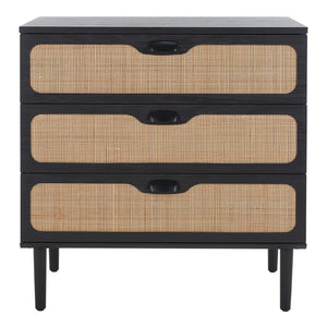 Safavieh Irelia 3 Drawer Chest - Black