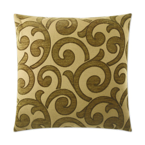 Key Decorative Throw Pillow - Olive | DV Kap