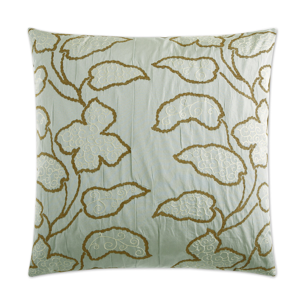 Lyric Decorative Throw Pillow - Aqua | DV Kap