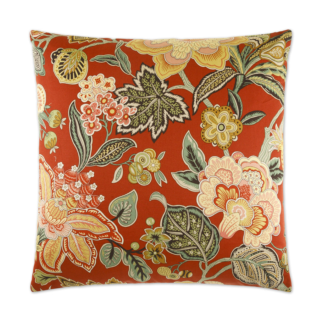 Augustus Decorative Throw Pillow - Red | DV Kap