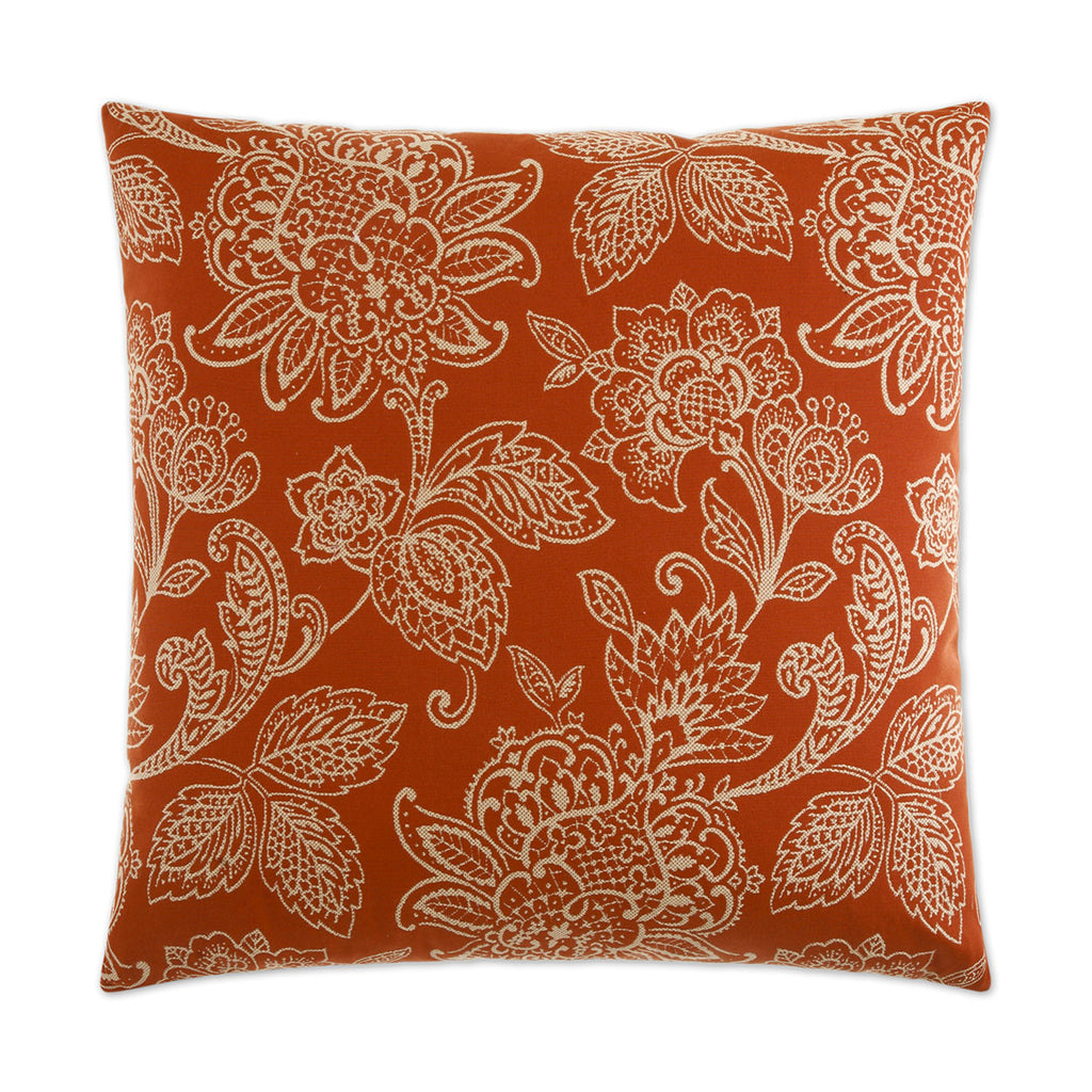 Belinda Decorative Throw Pillow - Clementine | DV Kap