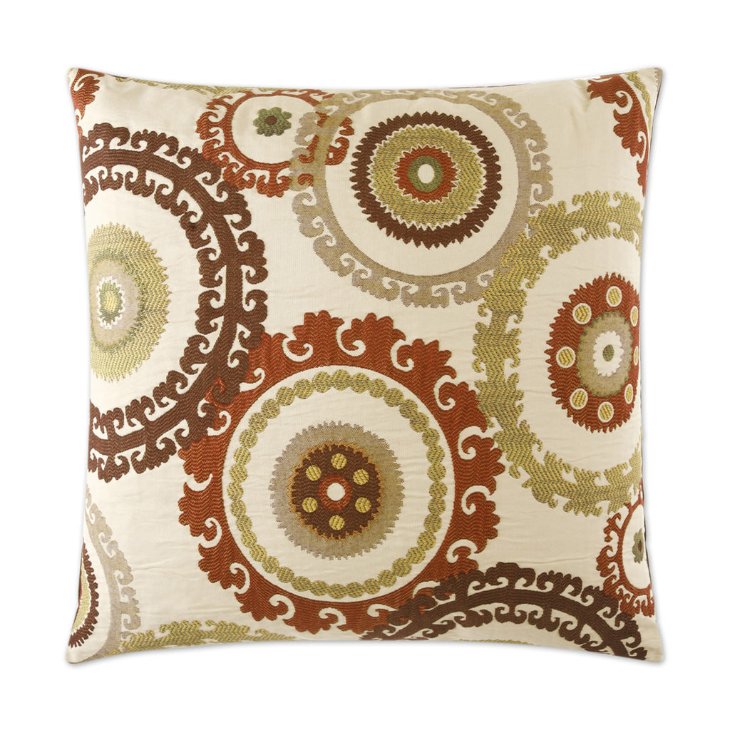 Taraz Decorative Throw Pillow - Teak | DV Kap