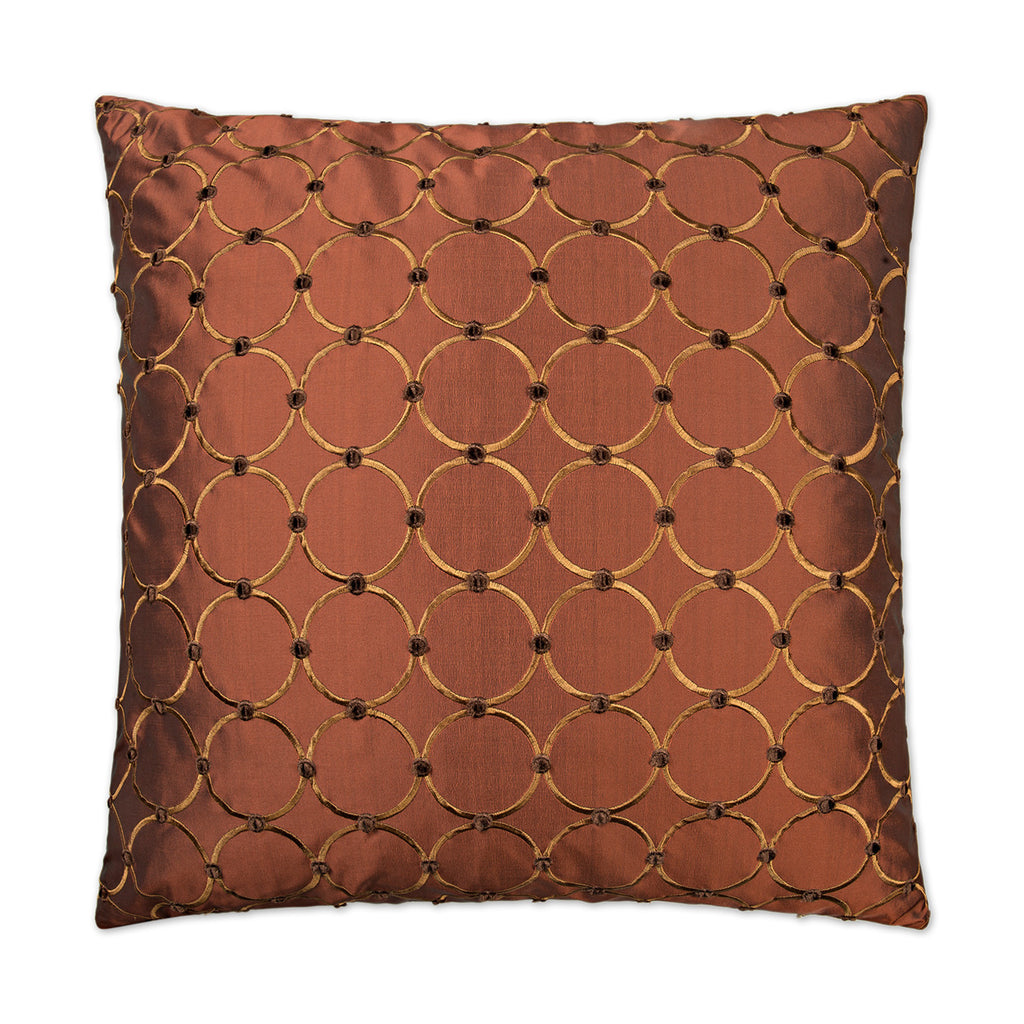 Caprica Decorative Throw Pillow - Sienna | DV Kap