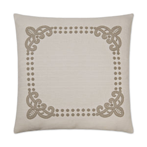 Brouhaha Decorative Throw Pillow - Natural | DV Kap