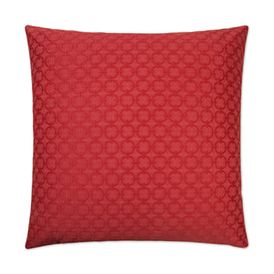Full Circle Decorative Throw Pillow - Red | DV Kap