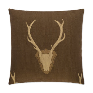 Uncle Buck Decorative Throw Pillow - Brown | DV Kap