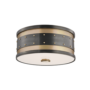 Gaines Flush Mount | Hudson Valley Lighting - 2202-AOB