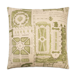 Jardin Decorative Throw Pillow - Green | DV Kap