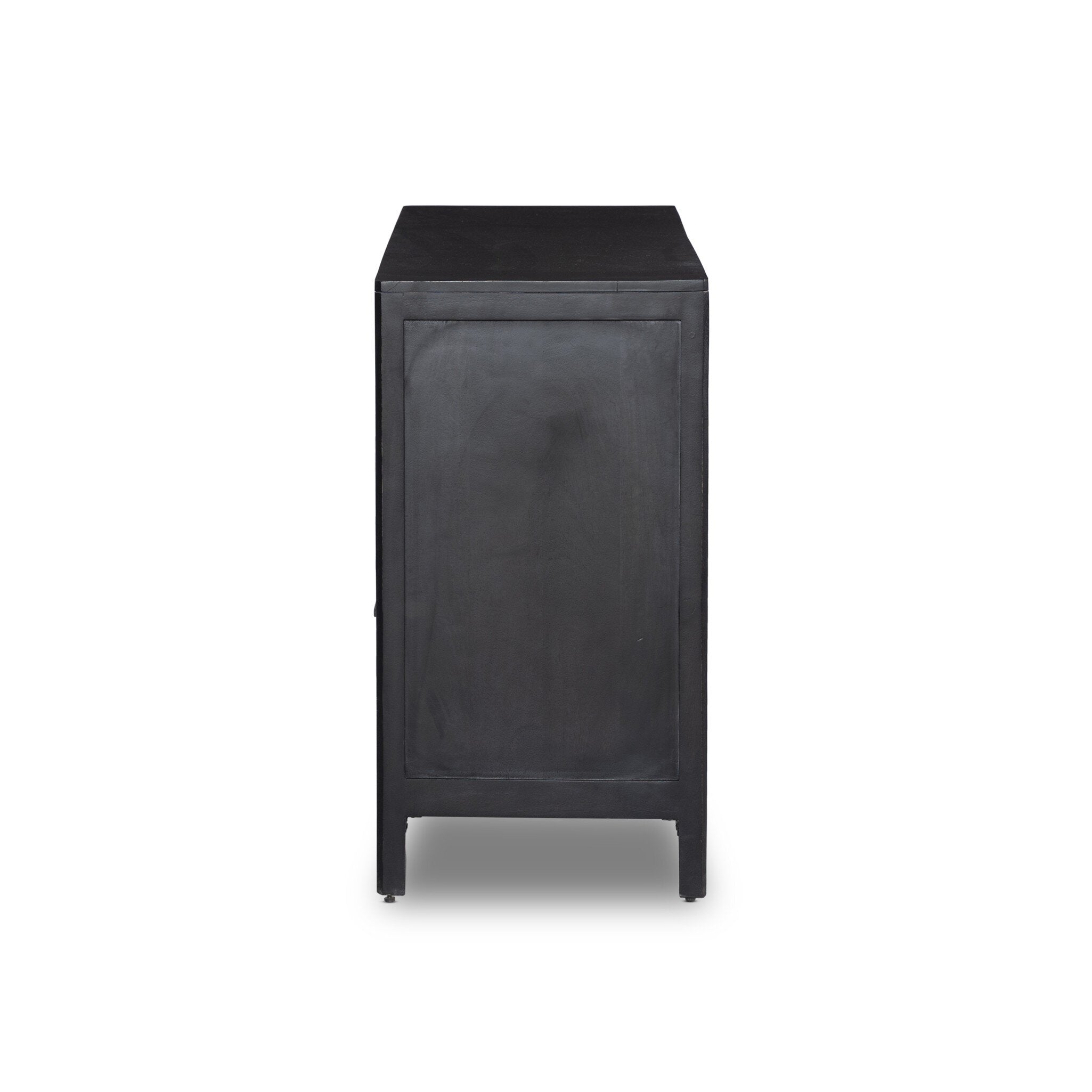 black cane dresser Sydney 6 Drawer Dresser - Black Cane