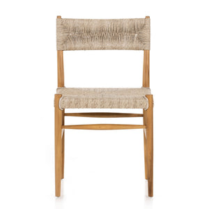 Lomas Outdoor Dining Chair - Vintage White | Four Hands - 226835-002