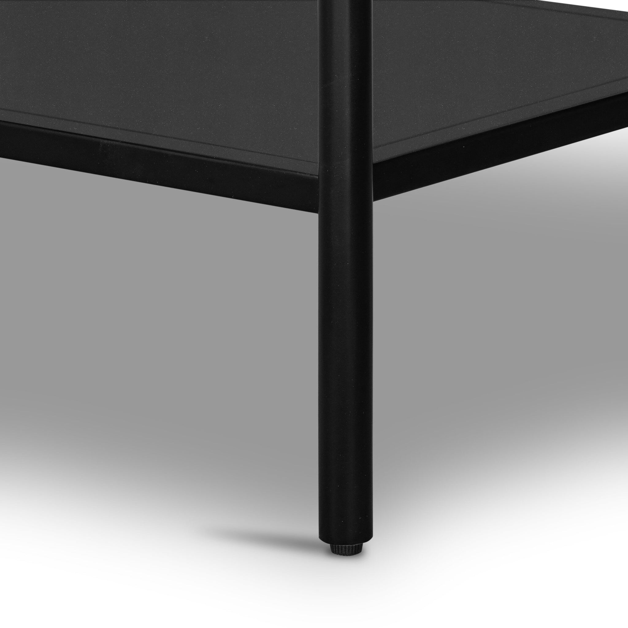Soto Console Table - Black | Four Hands - 228775-001