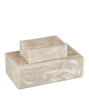 Currey & Co Perlas Swirl Box Set of 2 | 1200-0800