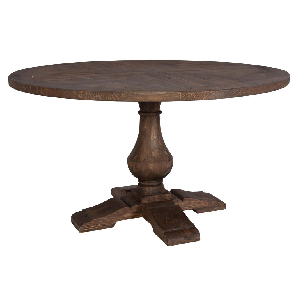Stratford Wood Round Dining Table | Uttermost - 22926