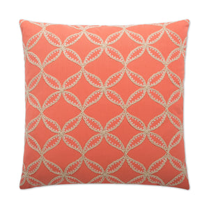 Tanjib Decorative Throw Pillow - Salmon | DV Kap