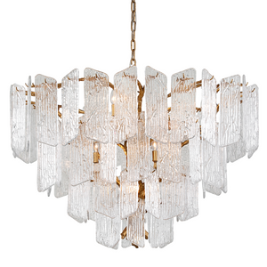 Piemonte Chandelier | Corbett Lighting - 244-412-Gl