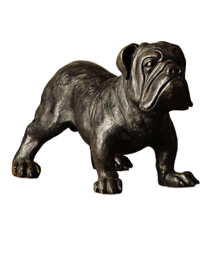 Bulwark the Bulldog Bronze | Currey & Co - 1200-1110