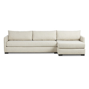 Wickham 2-Piece Sectional - Right Chaise - 126.5" | Four Hands - 248623