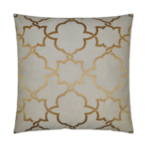 Carlton Decorative Throw Pillow - Gold | DV Kap