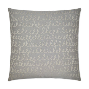 Verbomania Decorative Throw Pillow - Grey | DV Kap