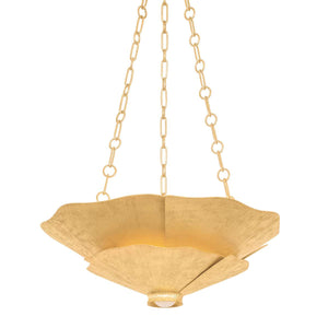 Spring Valley Pendant - Vintage Gold Leaf | Hudson Valley Lighting - 2604-VGL
