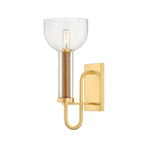 NARROWSBURG Wall Sconce - Aged Brass | Hudson Valley Lighting - 2615-AGB