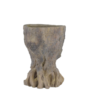 Old Growth Small Planter - Brown | Currey & Co - 2200-0053
