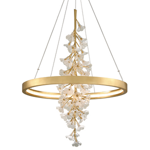 Jasmine Chandelier | Corbett Lighting - 268-72-GL