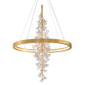 Jasmine Chandelier | Corbett Lighting - 268-73-GL