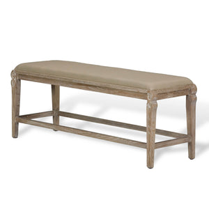 Smith Building Parlor Bench | Sarreid Ltd - 27183