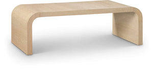 Cresthill White Oak Wood Coffee Table | Meridian Furniture - 272-C