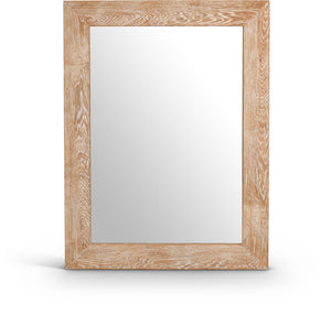Cresthill White Oak Wood Frame Mirror | Meridian Furniture - 272-M