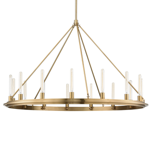 Chambers Chandelier | Hudson Valley Lighting - 2758-AGB