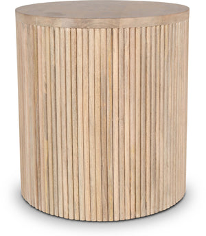 Oakhill Natural Oak Wood End / Side Table | Meridian Furniture - 276-ET