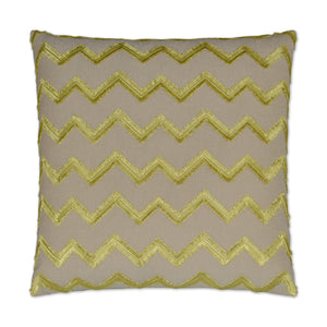 Symmetry Decorative Throw Pillow - Citron | DV Kap