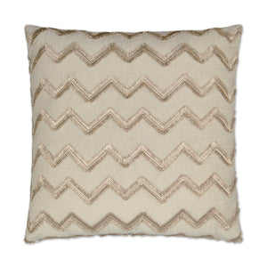 Symmetry Decorative Throw Pillow - Linen | DV Kap