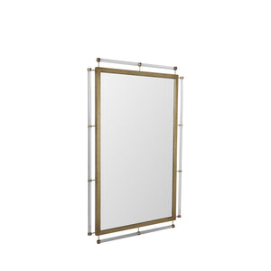Diana Rectangle Vanity Mirror - Champagne | Gabriella White - SCH-153100