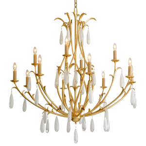 Prosecco Chandelier | Corbett Lighting - 293-012-GL