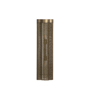 Harris Iron Brushed Brass Chains Wall Sconce | Gabriella White - SCH-175153