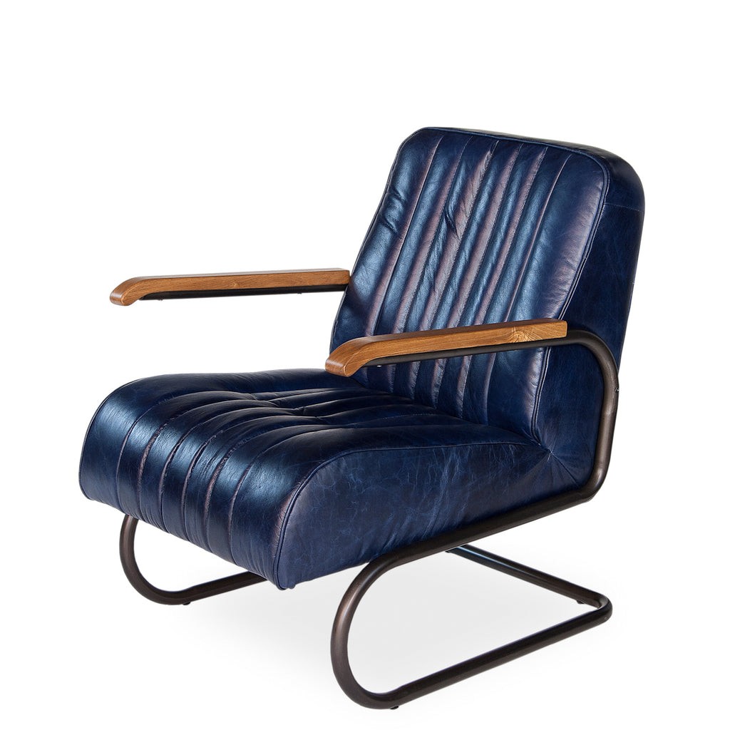 Bel-Air Arm Chair Blue | Sarreid - 29515