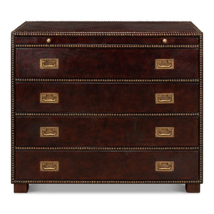 Studded Gentleman's Chest | Sarreid Ltd - 29541