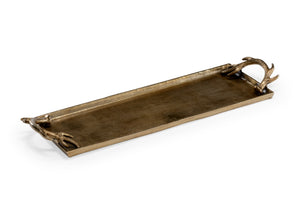 Diana Rectangular Tray - Brass | Wildwood - 295549