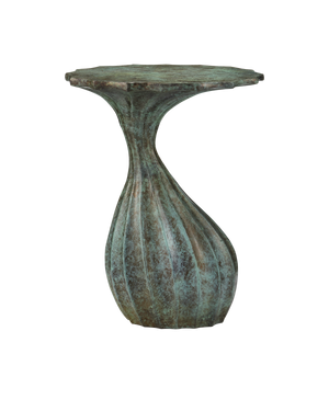 Tunis Accent Table - Green | Currey & Co - 4000-0207