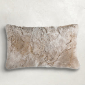 Alpaca Indoor Lumbar Pillow | Gabriella White - SCH-G205-202099