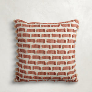 All Fringed Up Indoor Throw Pillow | Gabriella White - SCH-G102-202174