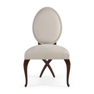 Ovale Dining Chair - Java Cafe Varnish | Christopher Guy - 30-0094