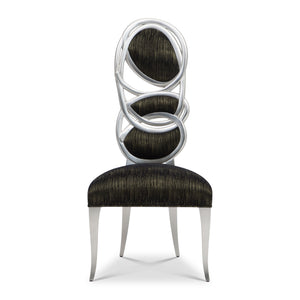 Apolline Dining Chair - 21st Century Gold Leaf | Christopher Guy - 30-0200
