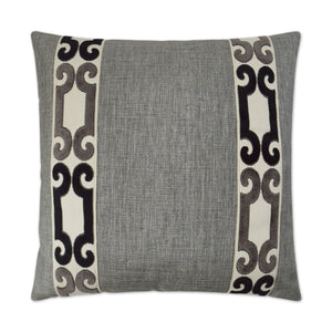 St. Raphael Decorative Throw Pillow - Charcoal | DV Kap