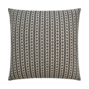 Notch Decorative Throw Pillow - Greystone | DV Kap