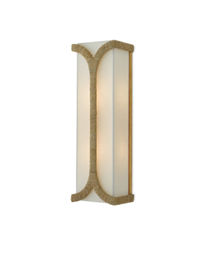 Currey & Co Carthay Natural Wall Sconce | 5000-0109